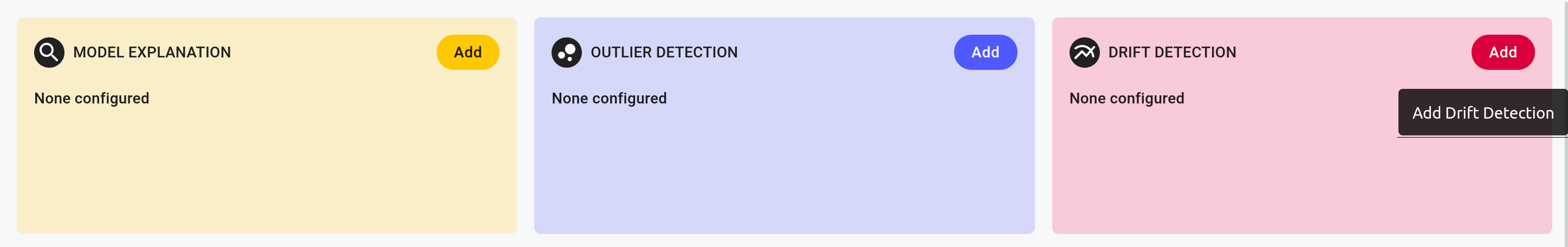 configure drift detector